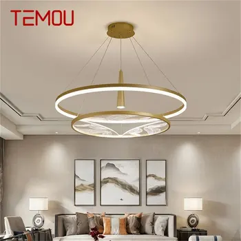 Подвесные светильники TEMOU Светодиодный светильник Современное Роскошное украшение для домашней гостиной-столовой