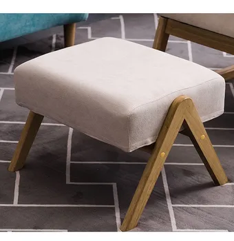 Подставка для ног Formwell для дивана и кресла, полиэфирная ткань, каркас из массива дерева