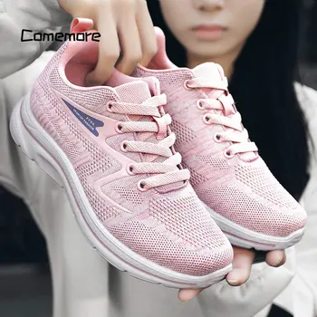 Популярная Корейская версия кроссовок для бега, дышащие кроссовки с мягкой подошвой, кроссовки для спортивного тенниса для женщин 44 2023, Женская мужская обувь