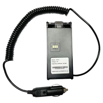 Портативная рация CB10 с аккумулятором, автомобильное зарядное устройство, питание от прикуривателя для радиостанции Radtel CB-10 CB-58 Citizen Band