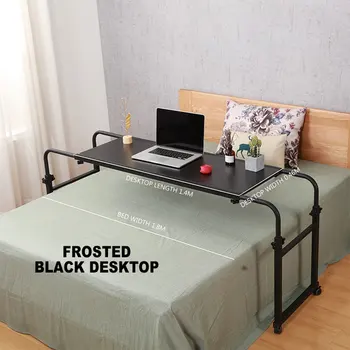 Прикроватный столик с приподнятым крестом, Настольный Ноутбук, Компьютерный стол для двоих, Передвижной Домашний Прикроватный столик для Ленивого человека