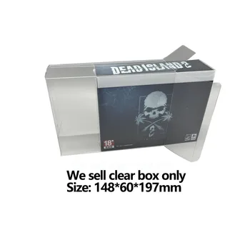 Прозрачный защитный чехол для домашних животных для игры PS5 dead Island 2 ограниченная версия коллекция коробка для хранения дисплей Коллекционный кейс