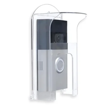 Прозрачный пластиковый дождевик для дверного звонка, подходящий для кольцевых моделей, Водонепроницаемый защитный экран для дверных звонков, видеодомофоны