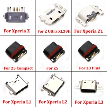 Разъем USB Разъем Зарядный Порт Зарядное Устройство Док-станция Для Sony Xperia L1 L2 L3 M5 M4 Z Ultra Z5 Premium Z1 Compact Z3 Z4