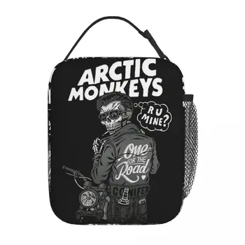 Ретро рок-группа Arctic Monkeys Изолированная сумка для ланча, Коробка для хранения продуктов, Портативный Охладитель, Термальные Ланч-боксы для школьного офиса