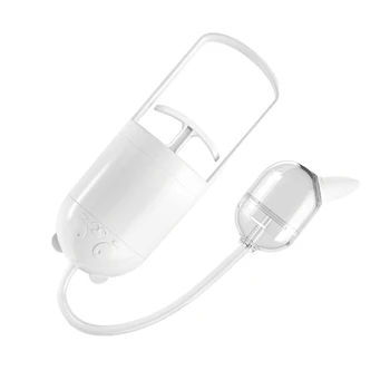 Ручной аспиратор 2 в 1, портативное средство для чистки носа для младенцев, чистая и удобная присоска для носа младенцев X90C