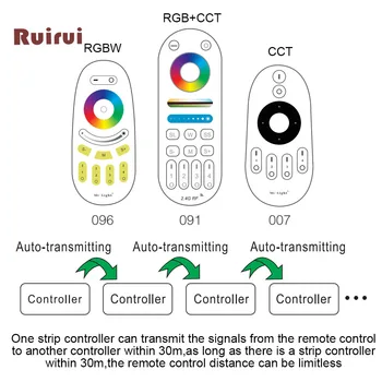 Светодиодный контроллер RGB RGBW CCT Контроллер Светодиодной ленты Поддержка Alexa и Google Assistance Голосовое управление 1/2/3/4/5-канальный Zigbee Tuya