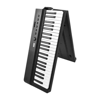 Складная клавиатура пианино с 88 клавишами, полноразмерный складной электронный орган с функцией тремоло и переносимый в приложение для начинающих с педалью