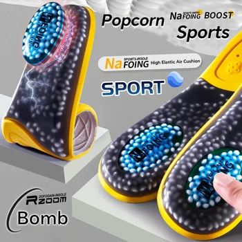Спортивные стельки Супинатор Дышащая технология дизайна Амортизирующая колодка для обуви для бега на открытом воздухе Rzoom Стелька на воздушной подушке