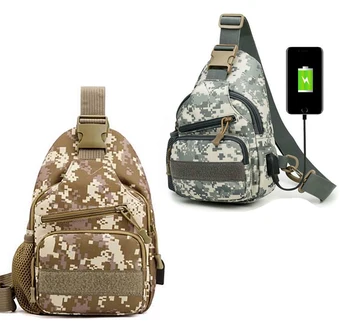 Сумка для рыболовных приманок, спортивная сумка на открытом воздухе, USB-перезаряжаемая сумка через плечо, водонепроницаемый чехол для хранения