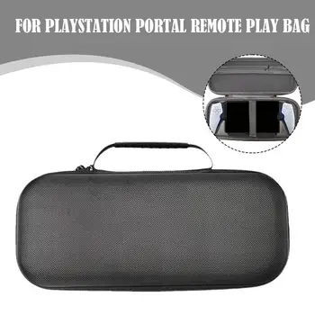 Сумка для хранения игровой консоли PlayStation Portal Remote Play Bag большой емкости, черный пылезащитный чехол для защиты от падения