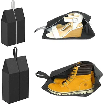 Сумка для хранения обуви, сумки-органайзеры для хранения обуви, портативная нейлоновая сумка для обуви с прочной застежкой-молнией, водонепроницаемые сумки для обуви