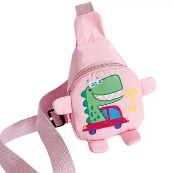 Сумка-слинг для малышей, милый мультяшный детский рюкзак-слинг через плечо, сумка через плечо для мальчиков и девочек для закусок и игрушек