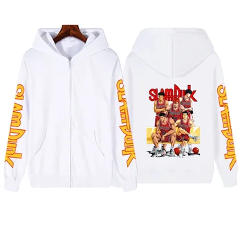 Толстовка Slam Dunk с принтом Сакураги Ханамичи, топ в стиле Даймана, Весенне-осенняя толстовка с длинным рукавом, повседневная одежда