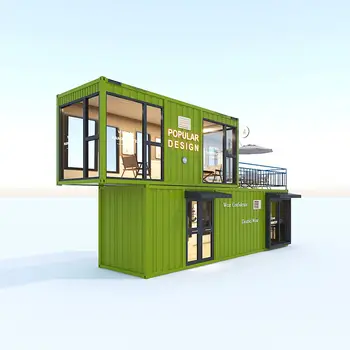 Транспортировочный контейнер для бара Дизайн кафе-бара для доставки контейнеров