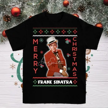 Фирменная рождественская футболка Фрэнка Синатры для мужчин и женщин