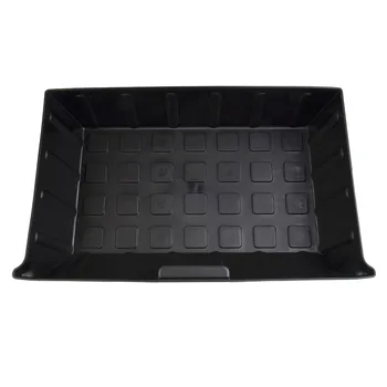 Черный ящик для хранения под сиденьем, Лоток для внутренних органайзеров из ABS, Аксессуары для Tesla Model Y, материал ABS