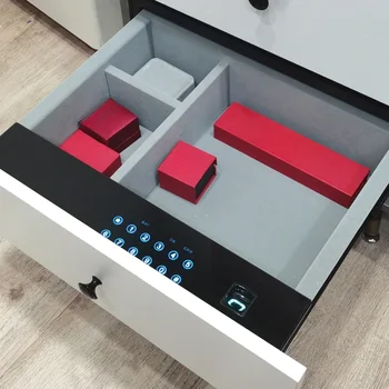 Шкаф для хранения паролей, сейф для отпечатков пальцев, прикроватный столик для домашнего офиса, скрытый маленький