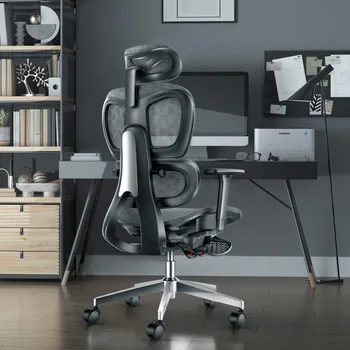 Эргономичный офисный стул, письменный стол с высокой спинкой, офисный компьютерный стул с 3D сеткой, кресло для домашних и офисных игр, удобная мебель